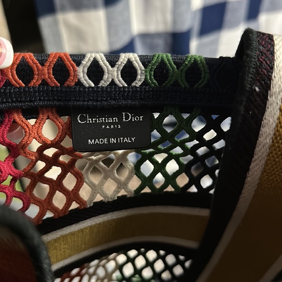 COPY - Christian Dior 2021 Runway Limited Edition Rasta Resielle Bucket Bag - Picture 2 of 2